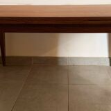 Table extensible en chêne, années 50