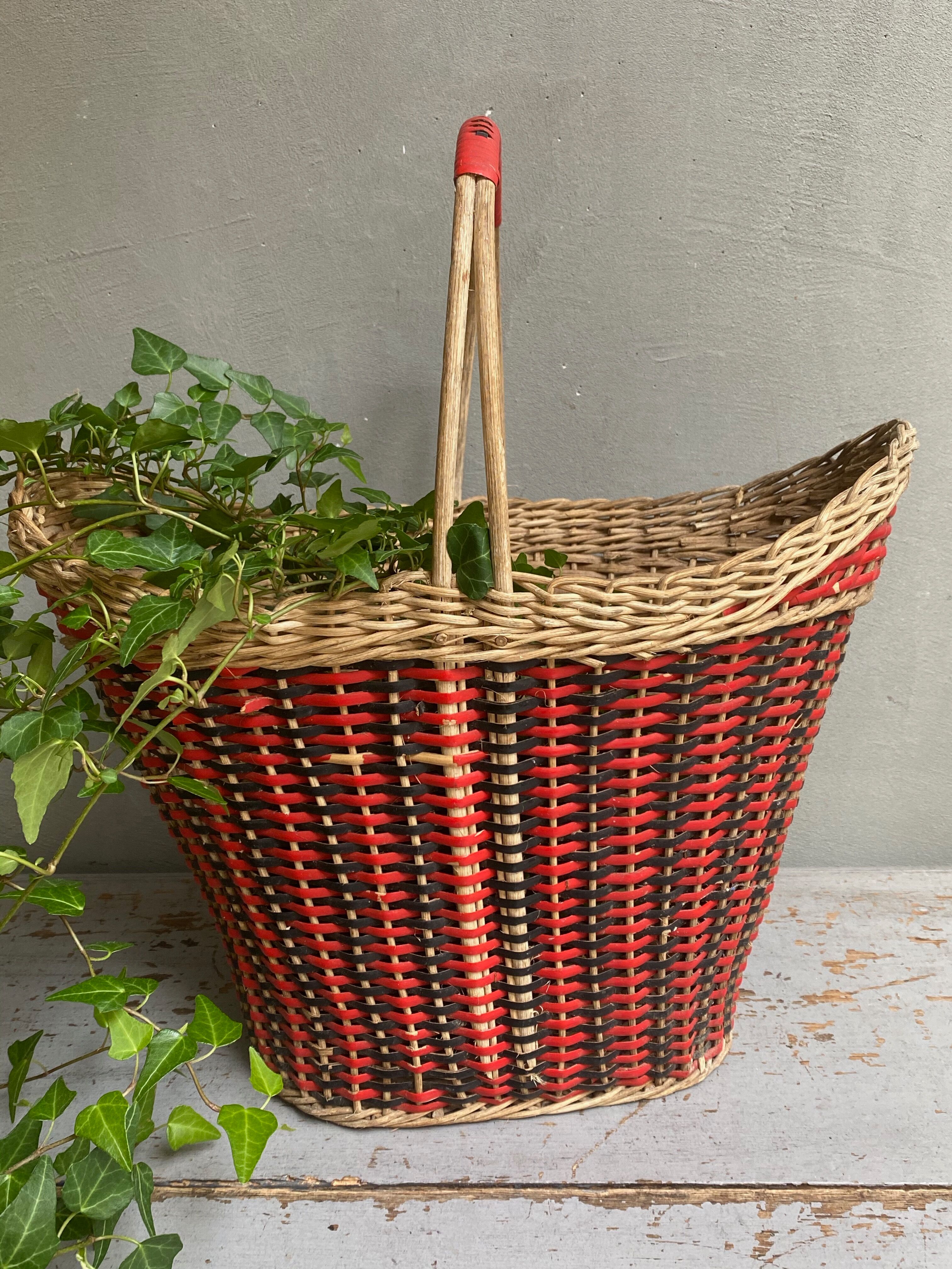 Old wicker basket