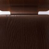 IKEA Gilbert Chair – 1990s Vintage Stackable Dining Chair, Teak Plywood