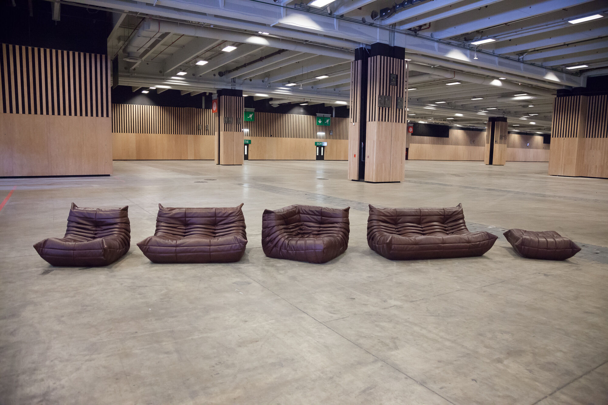 Togo sofa set model designed by Michel Ducaroy 1973