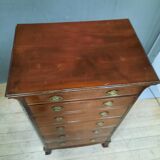 English Mahogany Semainier