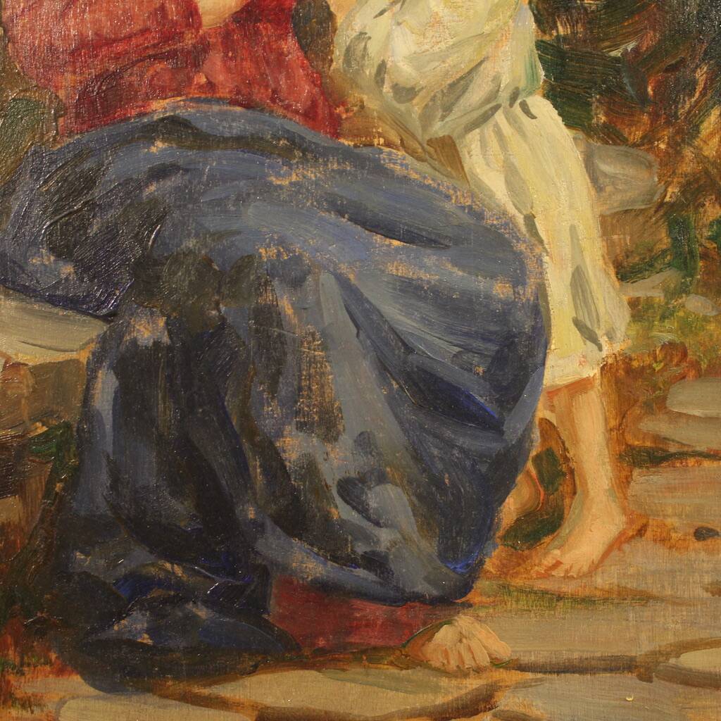 20th century painting signed Grassis G.