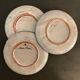 6 ceramic plates, model chardons, Daniel Etienne, Vallauris, 1970