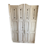 Pair of old shutters