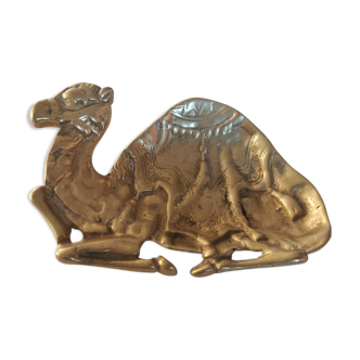 Camel ethnic copper ashtray