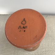 Vase en terre cuite vernissée