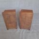 Art Deco bedside tables in pairs