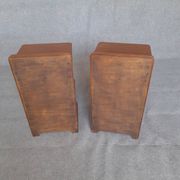 Art Deco bedside tables in pairs