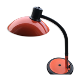 Vintage office lamp orange 70s