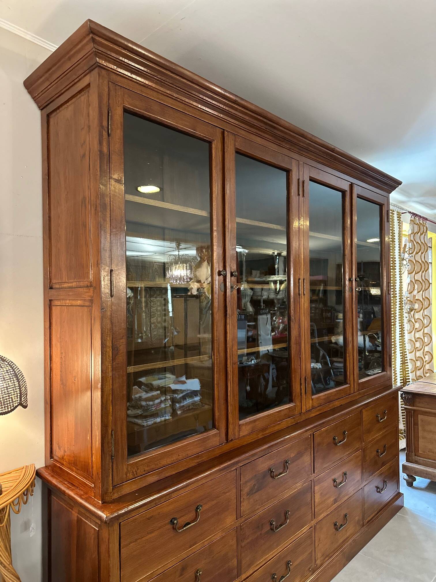 Oak display cabinet 1920