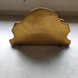 Baroque style golden shelf.