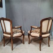 Paire de canriolet de style Louis XV