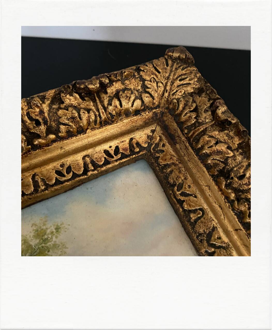 Small old painting