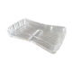 Empty pocket cup in molded glass 16.5 x 10 cm