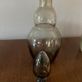 Smoked glass decanter