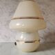Mushroom lamp bordered gold
