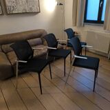 4 Chaises VITRA MedaSlim de Alberto Meda