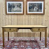 Early 20th century flat desk in fir