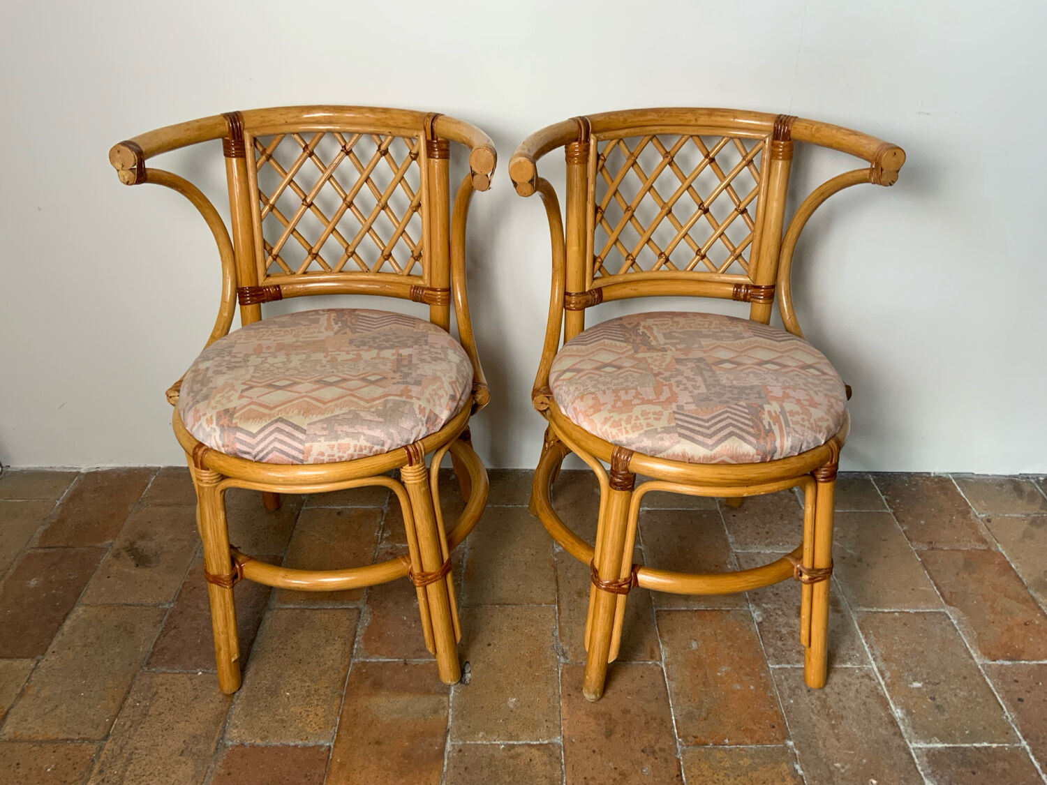 Rattan table and chairs set