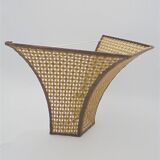 Wicker wall wall light