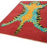 Turkish Handknotted Wool Tiger Rug  228 cm x 305 cm