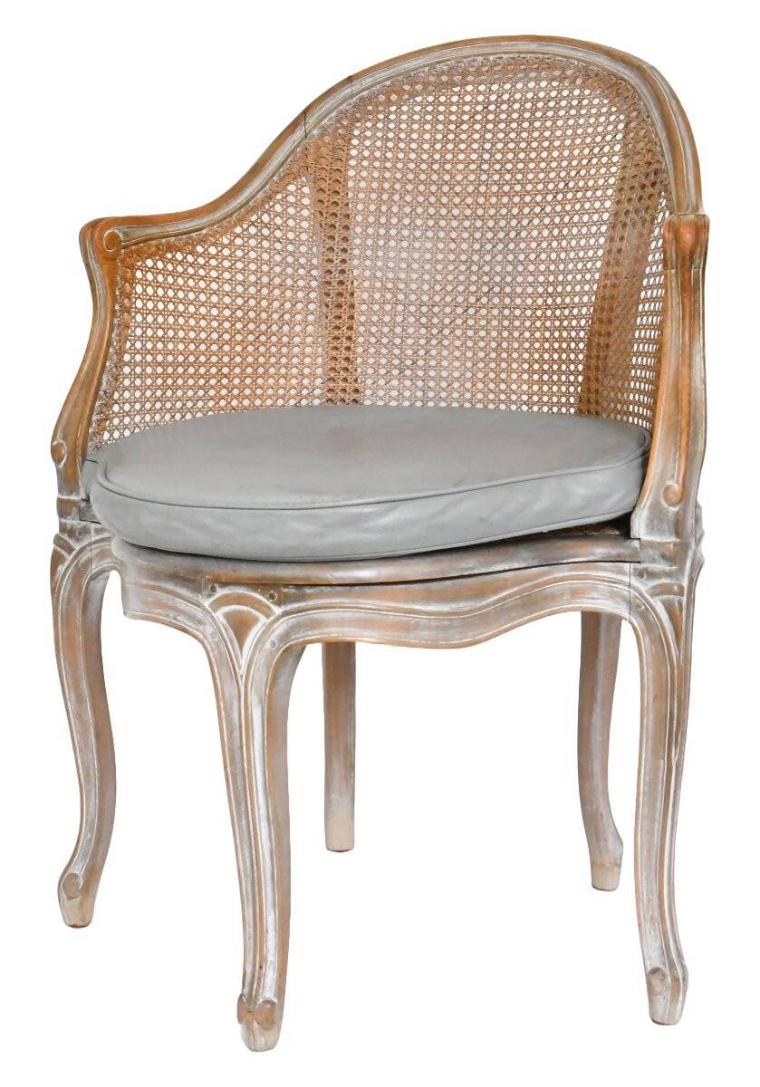 Office chair known as "couillard" in Louis XV style