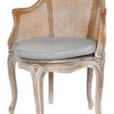 Office chair known as "couillard" in Louis XV style