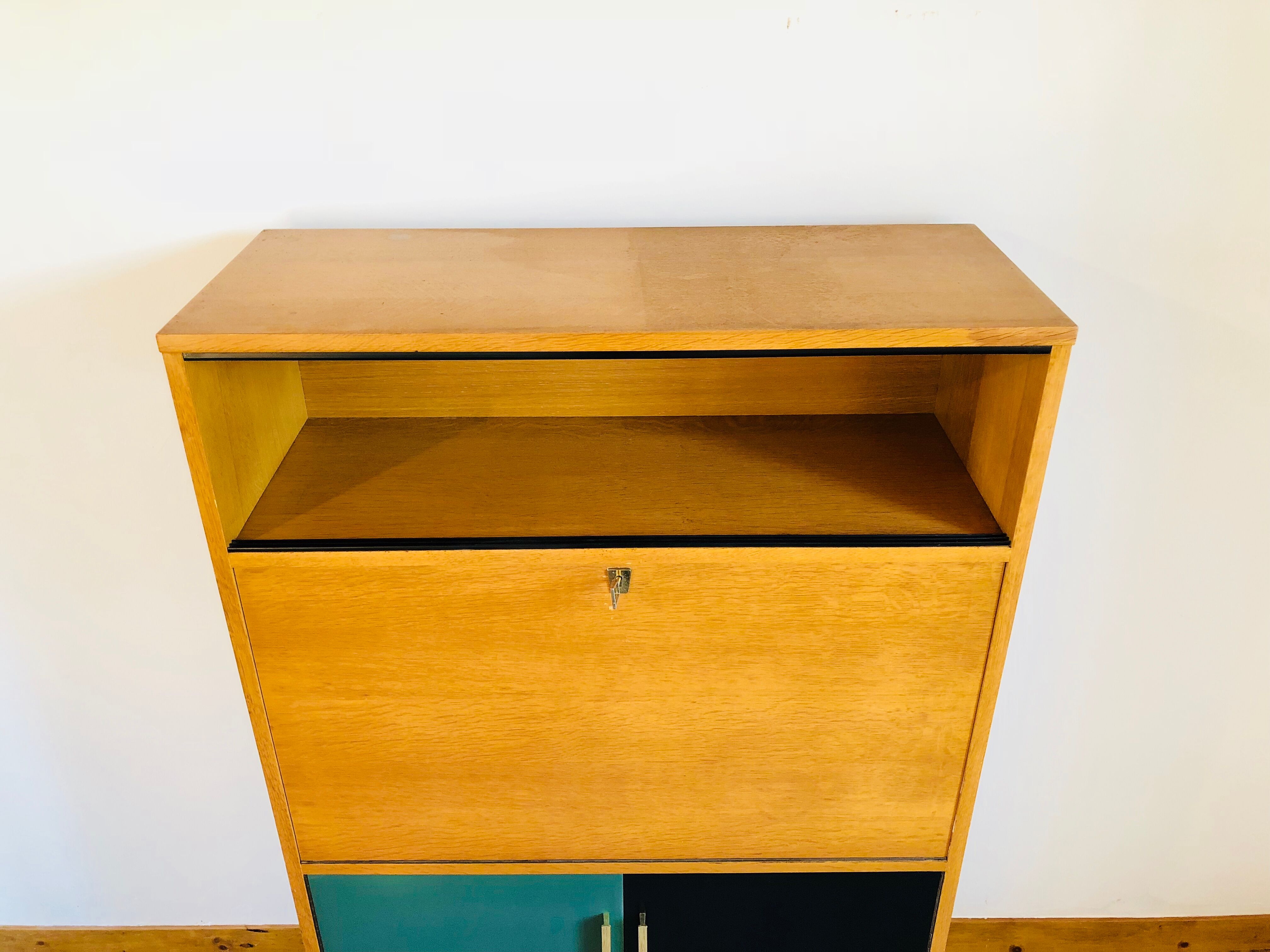 Secretary oak 1960 vintage