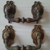 Bronze handles XIXth