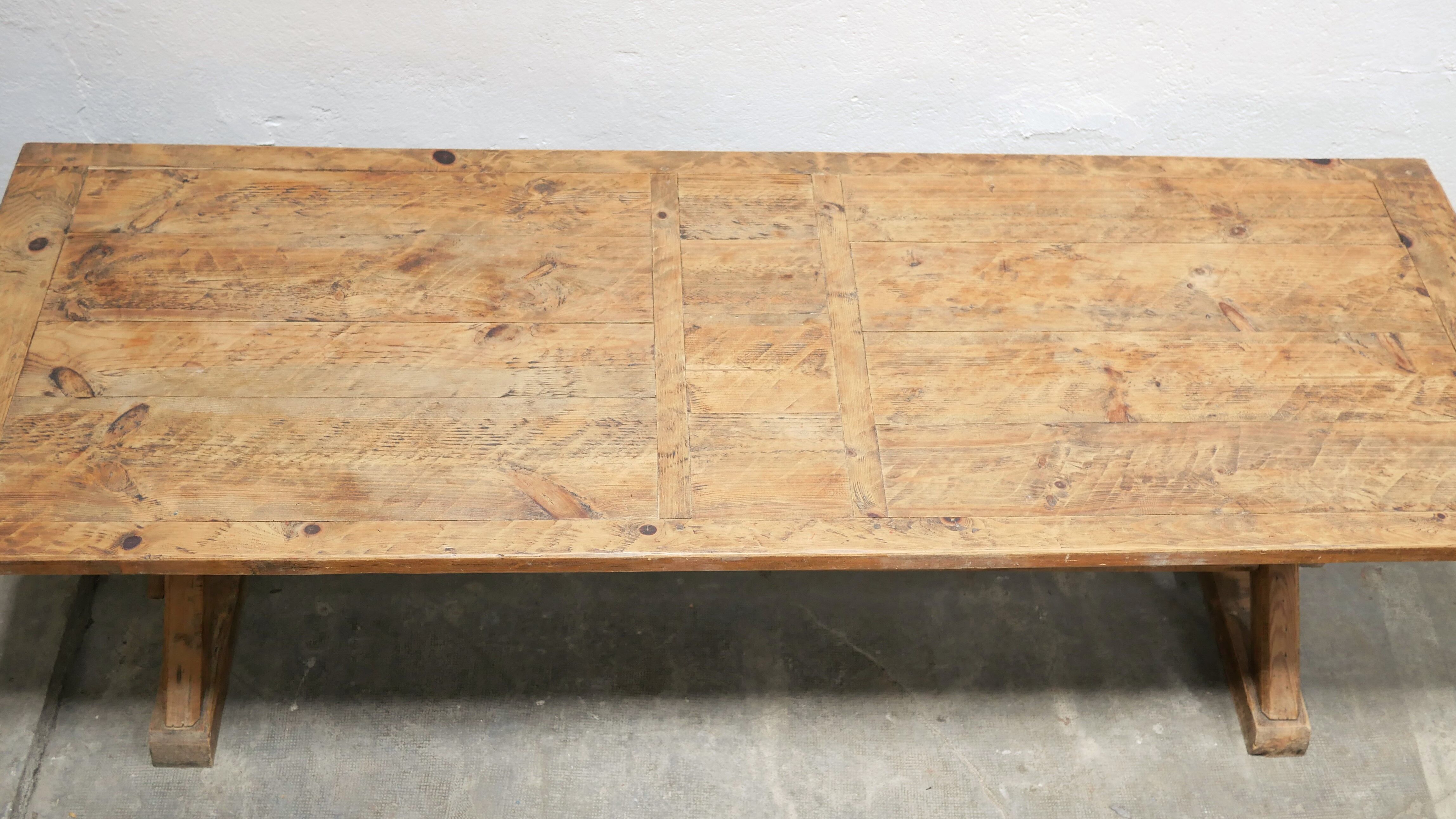 Vintage farm dining table