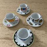 Service à café design germany en porcelaine