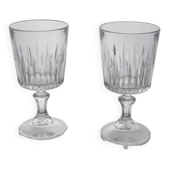 Verres à liqueur ancien. Lot de 2 pièces