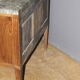 Commode Sauteuse Louis XVI en Noyer Fin XVIIIe