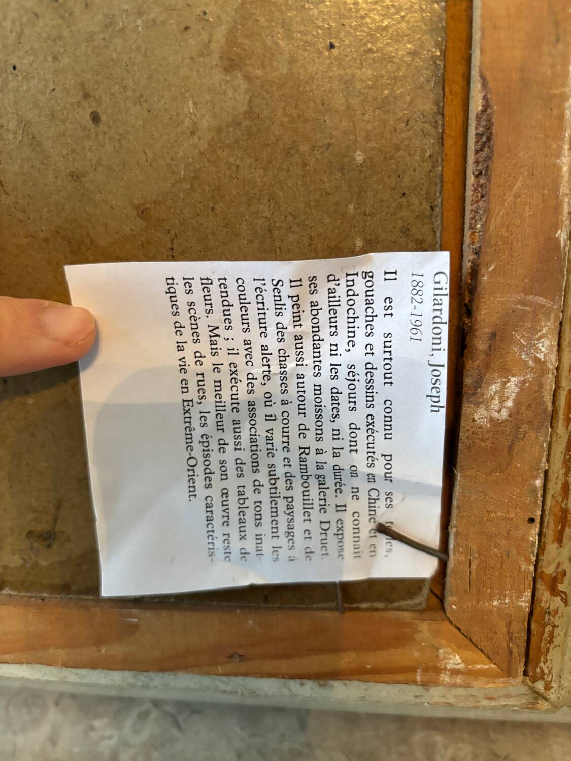 Still life signed Gilardoni