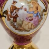 Limoges porcelain vase