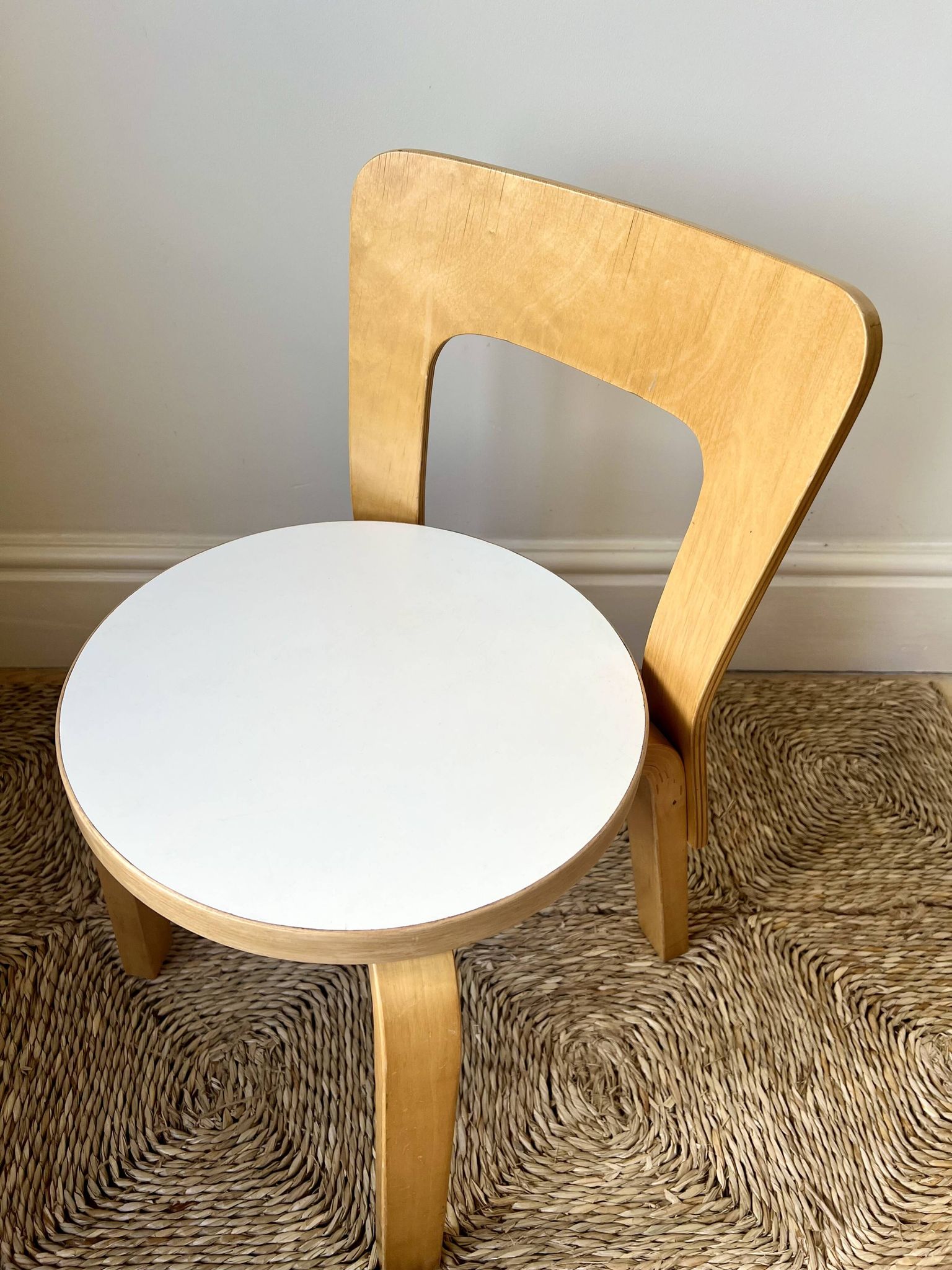N65 children's chairs by Alvar Aalto for Artek, Finland 1960-70