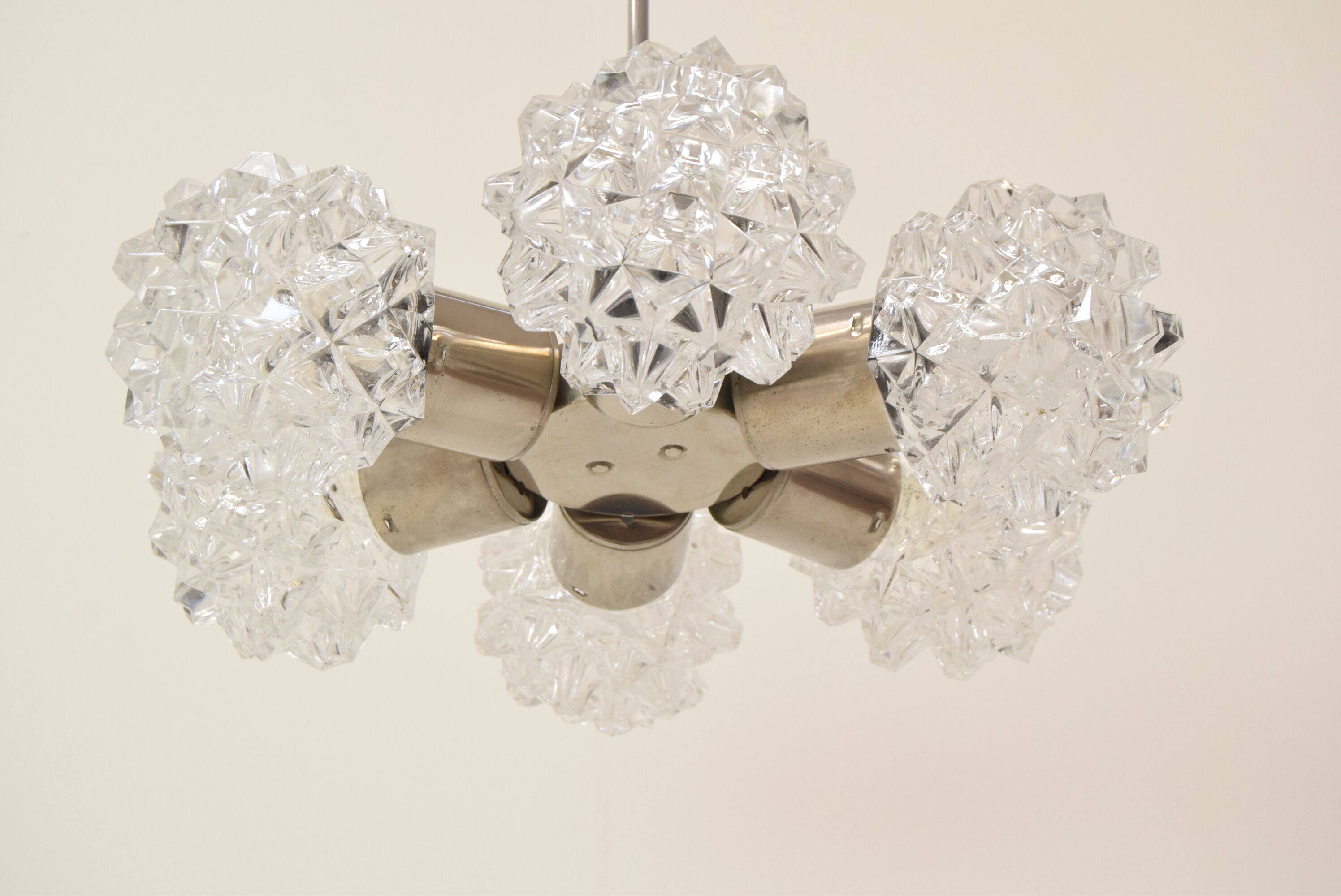 Mid-Century Chandelier Kamenický Šenov, 1960´s