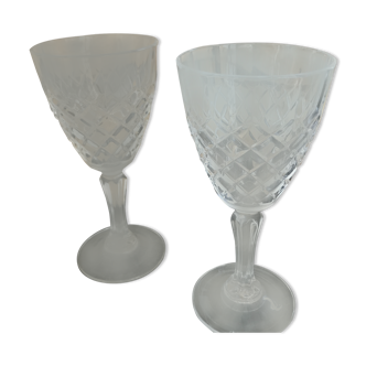 Product BHV Chiselled Crystal Wine Glasses (5 pieces).