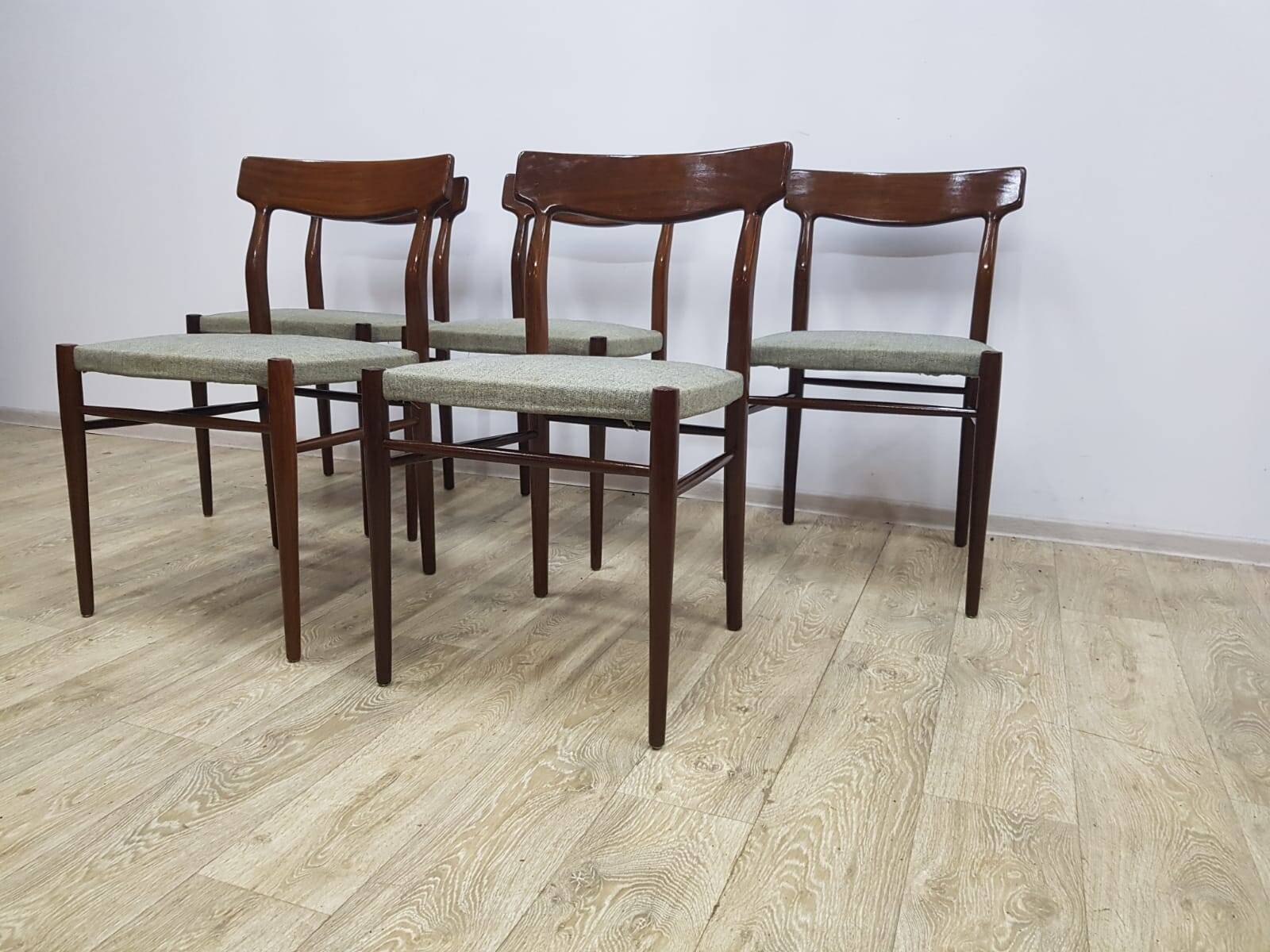 Set of chairs, Lubke/No.603/Mid-Century, 1950s/60s.