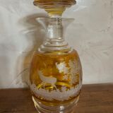 Bohemian crystal liquor service