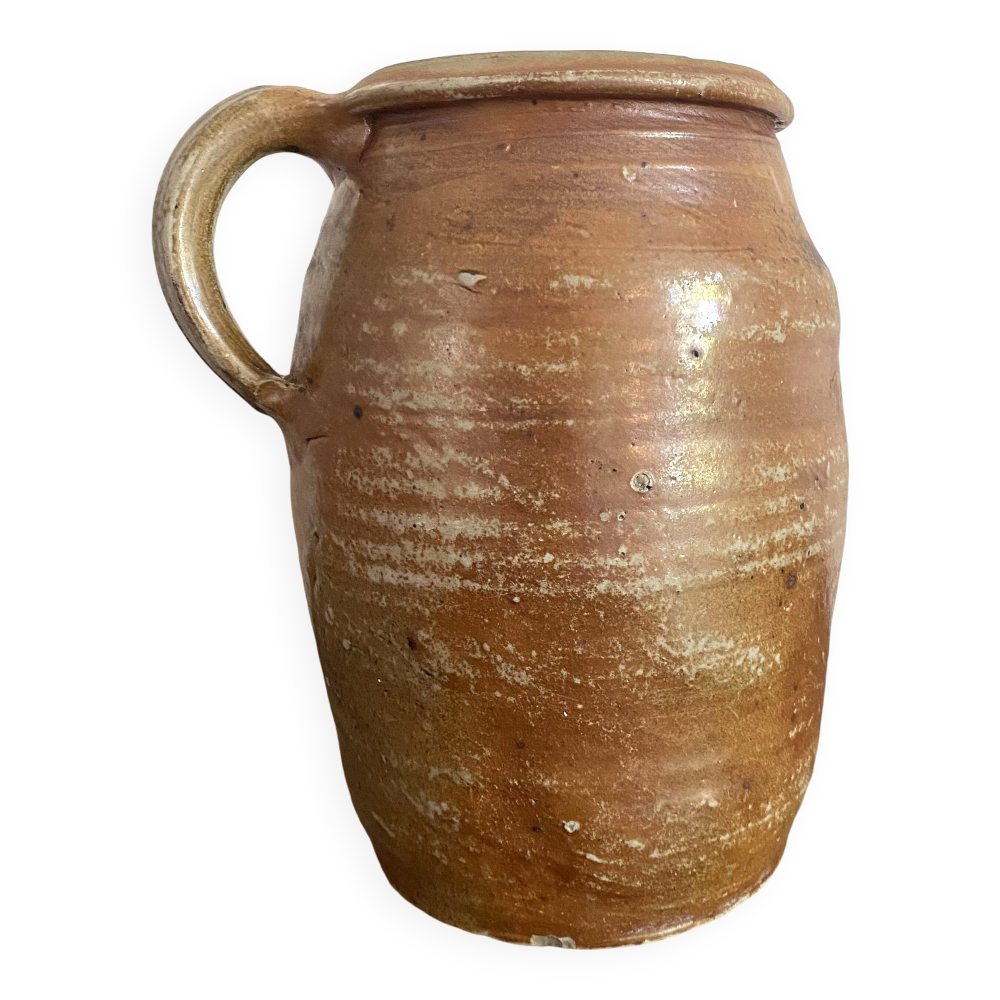 Old terracotta pot H25 cm