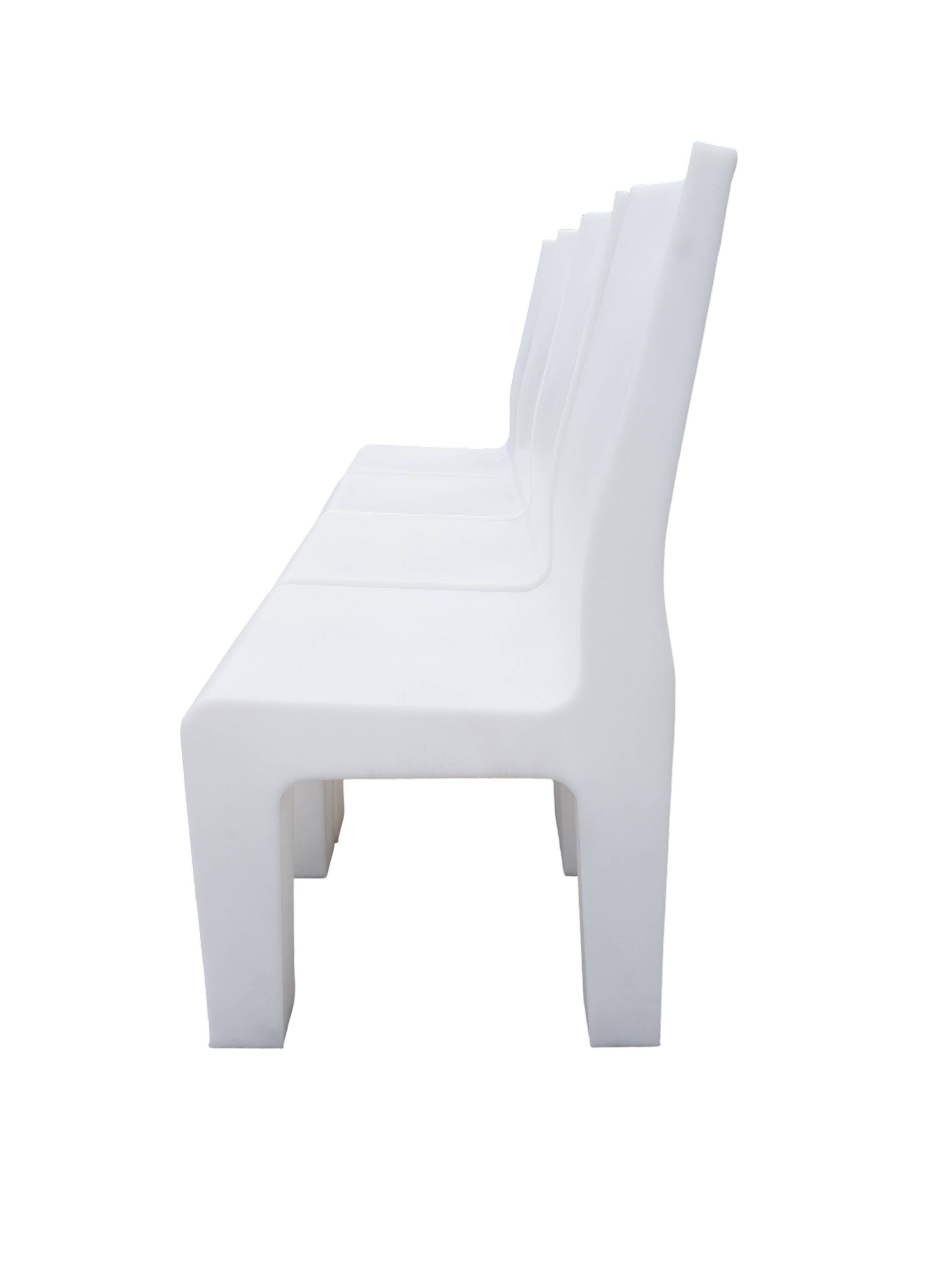 Ensemble de 4 chaises du musée Gispen, années 1990