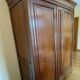 2-door wardrobe in solid cherry wood – Atelier Bonsecours