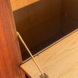 Vintage mixed wood high board