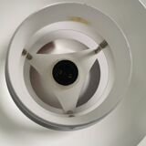 Classic Danish hanging lamp with multiple layers of shades by Lyskaer 1980s