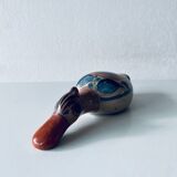 Mexican folk art duck from Tonala