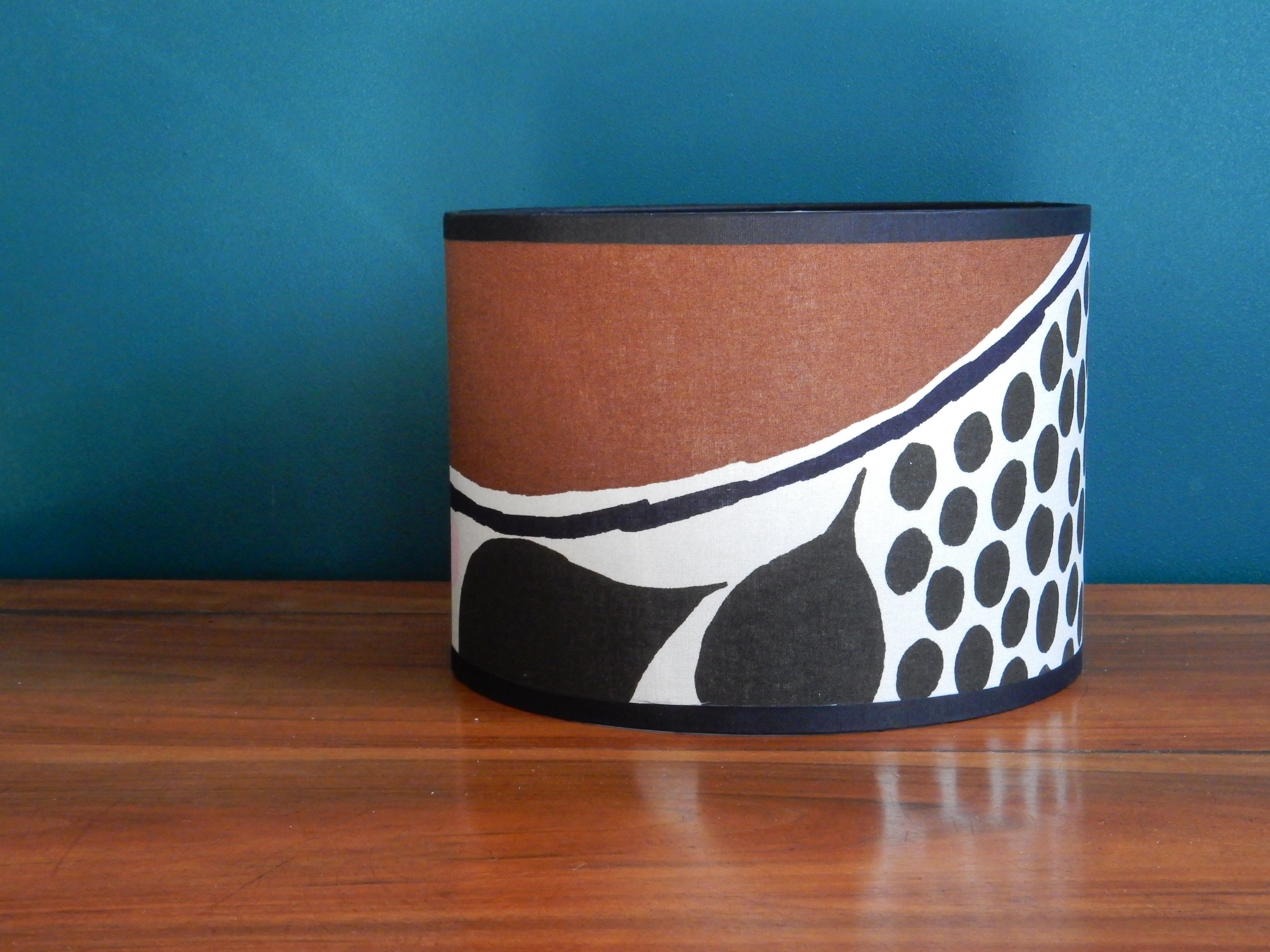 Marimekko fabric lampshade