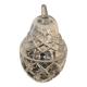 Crystal pear candy bowl