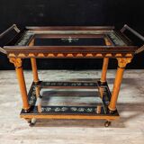 Serving italian design trolley of the 70s