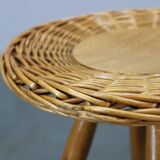 Tabouret en bois Jan Kalous des années 1970 pour ULUV, Tchécoslovaquie